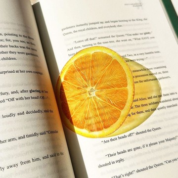 臺灣發貨>可愛原創西瓜蘋果無花果水果書籤高顏值亞克力書籤透光ins風禮物TVF