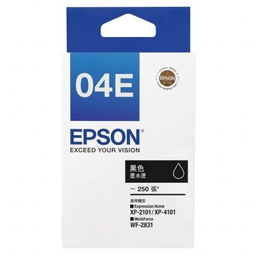 EPSON 正品墨水匣 wf-2831/xp201適用  黑色  1盒