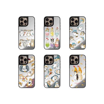 caseti聯名mofusand可愛貓咪適用iPhone16ProMax手機殼蘋果15Magsafe磁吸14潮殼13可愛百搭12防摔鏡面亞克力