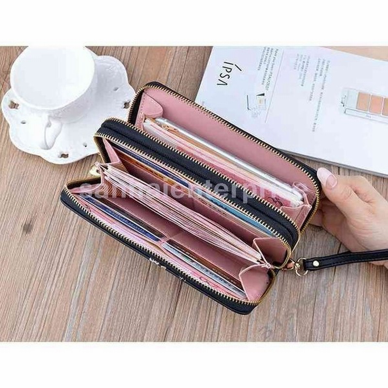 財布ハンドバッグレディース長財布コンパクト花柄小銭入れサイフカード収納ファスナー付きプリント大容量女性用オシャレ 通販 Lineポイント最大get Lineショッピング