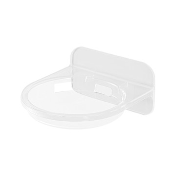 【英國FGODA】免鑽釘攝影機/監視器壁掛支架-3入-多色可選透白