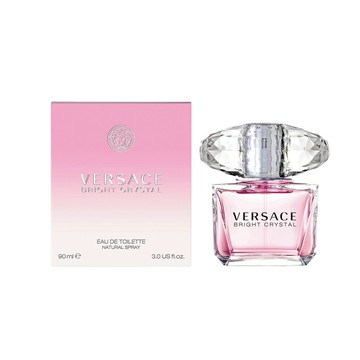 VERSACE Bright Crystal 凡賽斯香戀水晶女性淡香水90ml 優惠價:2040元｜岡山戀香水