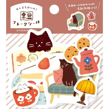 【JAFN】台灣現貨🔥日本 剪貼簿裝飾品 古川紙工 貓咪