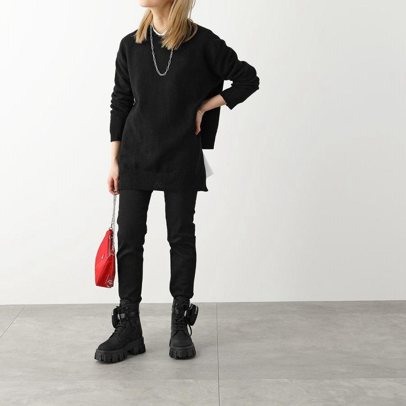 PRADA プラダ ショートブーツ モノリス 1T549M 1YFL F0002