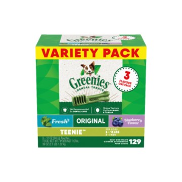 Greenies 狗潔牙骨 綜合口味(原味、藍莓、薄荷)36oz 寵物/潔牙骨/狗食