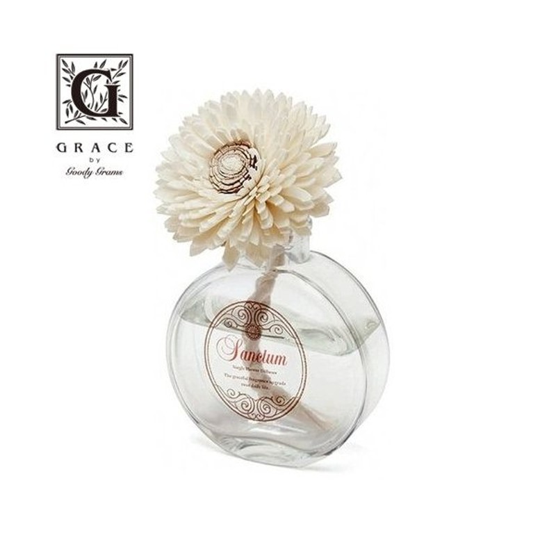 芳香剤 アロマ ディフューザー 消臭剤 フラワー 花 一輪挿し Grace By Goody Grams Sanctum Single Diffuser 通販 Lineポイント最大0 5 Get Lineショッピング