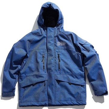 UNDER PEACE 23AW NIMBLE / THERMOLITE SNOWBOARD JKT 抗撕裂 機能外套 (丹寧藍色)