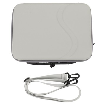 無人機外殼防水防摔 PU 皮革減震雙拉鍊儲物袋帶肩帶,適用於 Mini 4K Mini2 2se OMS509