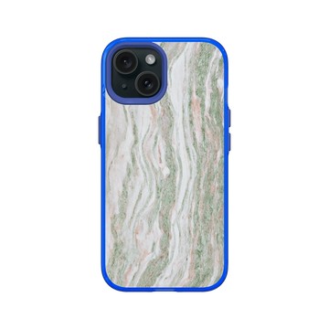 iPhone 15 Clear 激光藍 - 石紋與渲染 / Marble & Dreamy Gradient - 黎明
