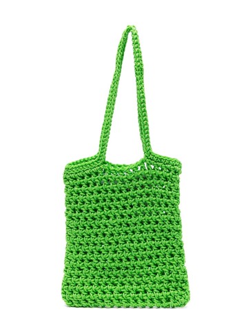 Molo - Classic Green crochet shoulder bag - kids - Polyester - One Size