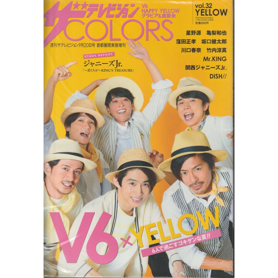 ザテレビジョンCOLORS　Vol.32　YELLOW