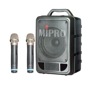 MIPRO MA-705 精緻型手提式無線擴音機 攜帶式喊話器/教學機 附二支無線麥克風 適用 集會.教學.上課.教會.幼稚園