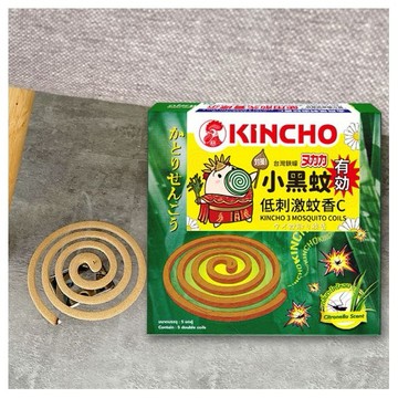 日本金鳥 KINCHO~低刺激蚊香C(10捲入)