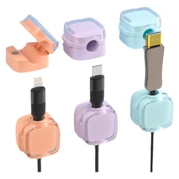 磁吸理線器數據線充電線固定器桌面手機充電器線子收納神器卡扣