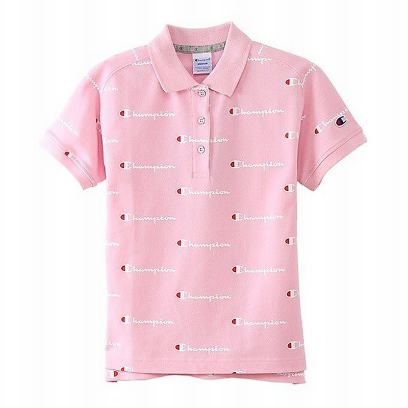 セール Champion チャンピオン ゴルフ レディース半袖ポロ 半袖ハイネック Polo Shirt Cw Ms306 レディース ピンク 通販 Lineポイント最大0 5 Get Lineショッピング