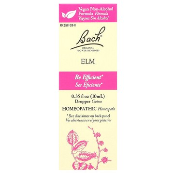 Bach, 原花調理，榆樹香，0.35 液量盎司（10 毫升）