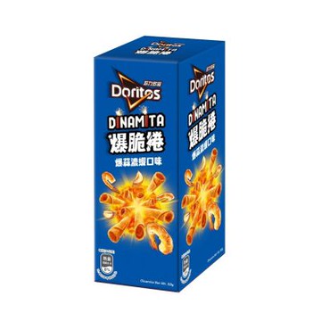 多力多滋爆脆捲 爆蒜濃蝦口味玉米捲60G/盒