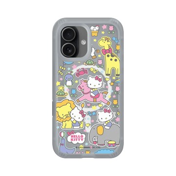 iPhone 17 AirX 流變灰 - 三麗鷗-Hello Kitty - 樂遊動物園