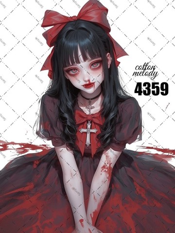 original sticker no.4359 人物貼紙 原創貼紙 原創人物貼紙 裝飾貼紙 cotton melody