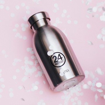 義大利 24Bottles 不鏽鋼雙層保溫瓶 330ml 不鏽鋼