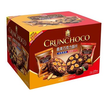 【現貨】義美 巧克力酥片 35公克 X 28入