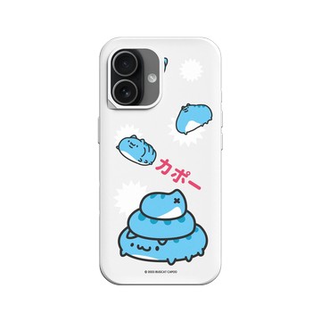 iPhone 17 SolidX 白 - 貓貓蟲咖波 Bugcat Capoo - 便便咖波