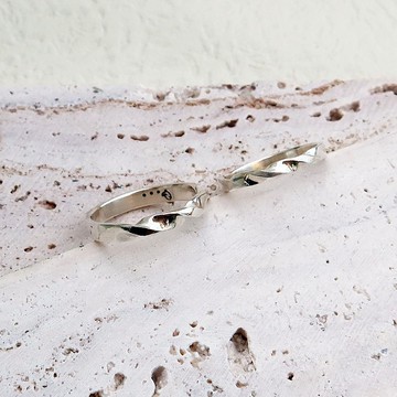 【手工客製對戒】約定 | 純銀情侶對戒 | 大員囡仔