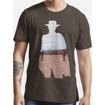 黃金三鏢客周邊男女短袖T恤荒野大鏢客七武士西部往事披風黑膠