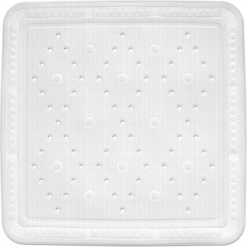 《KELA》吸盤式防滑地墊-白55cm-- 擦腳墊 腳踏墊 吸水墊