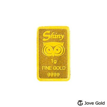 Jove Gold 漾金飾 幸運守護神黃金條塊-1公克