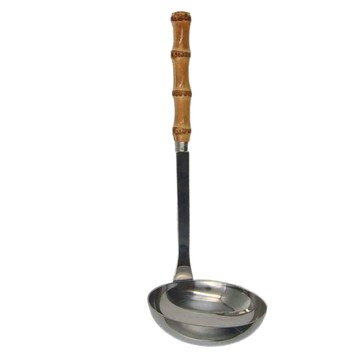 SABRE PARIS 竹柄湯勺  27cm  竹色  1支