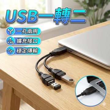 USB 一轉二  USB一分二 USB一轉二
