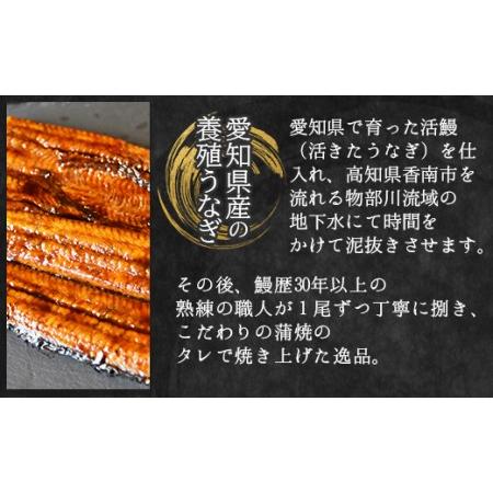 ふるさと納税 フジ物産 国産養殖うなぎ蒲焼き 約200g×2尾(愛知県産鰻) 鰻 ウナギ かばやき Bfb-0004 高知県香南市