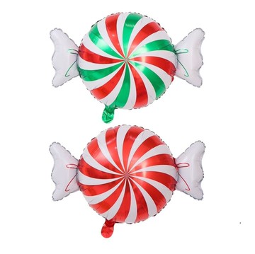 糖果氣球 3D聖誕節氣球 站立鋁膜氣球 耶誕節 立體氣球 聖誕節佈置