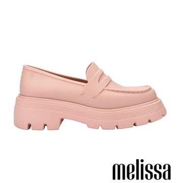 Melissa-鋸齒底果凍樂福鞋-粉色