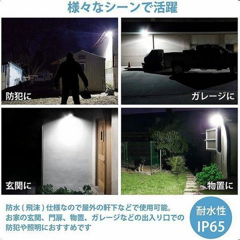 Amazon.co.jp : Thecom ソーラーライト 屋外 センサーライト
