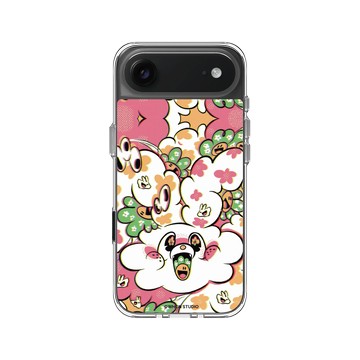 iPhone Air Clear Case（相機按鈕） 透明 - WHON STUDIO 緩緩 - 綻放笑容