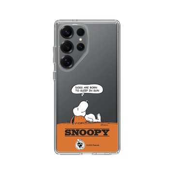 Galaxy S25 Ultra Clear 透明 - 史努比 Snoopy 75th Anniversary - 75週年-休息一下