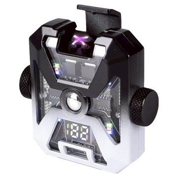 Ad-Forest 鋼鐵武士防水雙電弧充電打火機 商品尺寸：6x5x1.9cm 商品重量:90g 充電電壓:DC 5.0±0.25v 充電時間:≤半小時  黑白色  1個