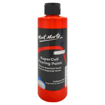 Mont Marte 蒙瑪特 細胞流體壓克力- Cadmium Red 鋼紅  240ml  1瓶