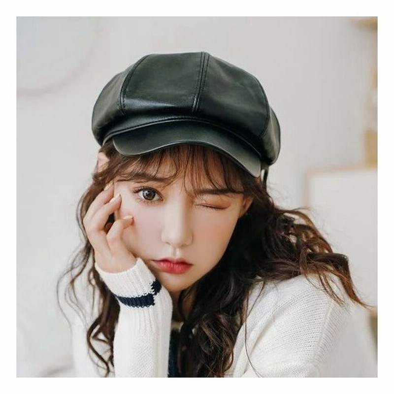 帽子 レディース レザー キャスケット 春夏 オールシーズン キャップ 韓国 ファッション おしゃれ かわいい お出かけ デート デイリー 大人可愛い カジュアル ガ 通販 Lineポイント最大0 5 Get Lineショッピング