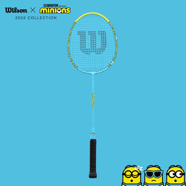 ウィルソン ミニオンズ 2.0 バドミントンセット／MINIONS 2.0 BADMINTON SET 2（WR105610F2） 通販