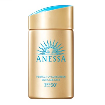 ANESSA 安耐曬 金鑽高效防曬露NA 5X版  全方位UV防護 清爽乳液 SPF50+  60ml  1瓶