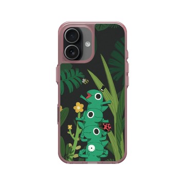 iPhone 17 Clear (相機按鈕) 晶醺玫 - 怪奇事物所 Incrediville - 草食系所長