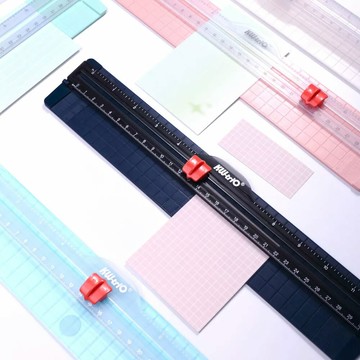 KW-trio A4 迷你 輕型 雙向切紙 裁紙刀 顏色隨機 /台13831