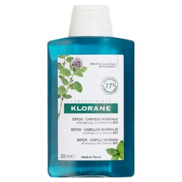 KLORANE 蔻蘿蘭 頭皮淨化涼感洗髮精  200ml  1瓶