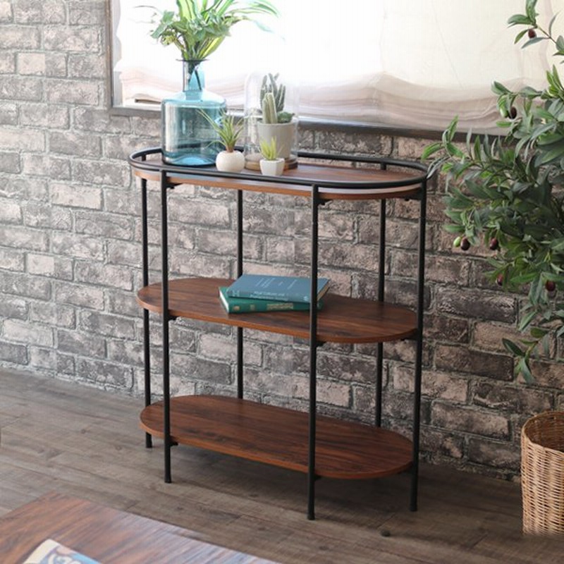 オープン ラック 楕円 シェルフ スチールラック おしゃれ 3段 飾り棚 幅 cm アイアン リビング 収納 ディスプレイラック ヴィンテージ 北欧 一人暮らし 新生活 通販 Lineポイント最大0 5 Get Lineショッピング