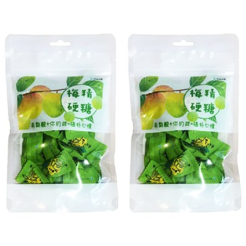 甲仙農會 梅仙子梅精糖  單顆包裝  80g  2袋