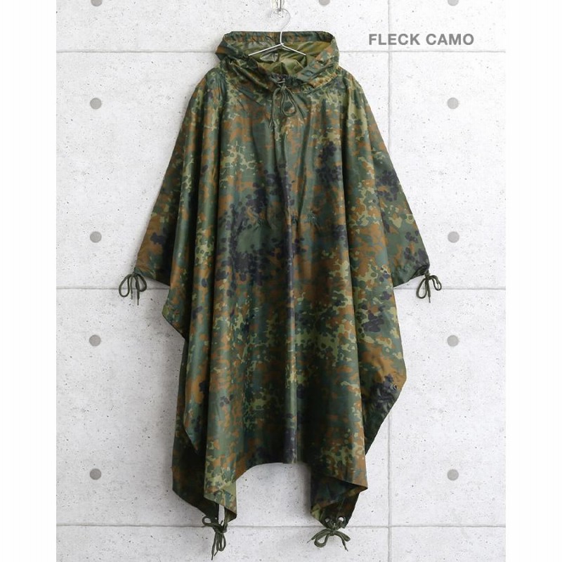 新品 米軍タイプ ナイロンポンチョ メンズ レディース レイン