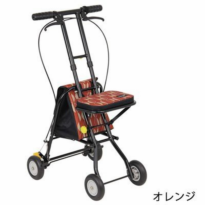 シルバーカー おしゃれ 手押し車 高齢者 老人 プチカ２ ショッピング 買い物カート 4輪 前押し シニア 座れる 敬老の日 プレゼント ギフト 通販 Lineポイント最大0 5 Get Lineショッピング